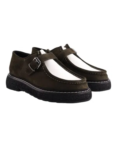 Anne Blum Elwood Derbie Shoe In Green