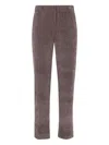 Anne Claire Corduroy Trousers In Brown
