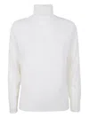 Anne Claire Wool High-neck Sweater In White