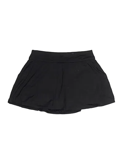 Pre-owned Anne Cole Active Skort In Black