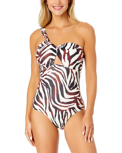 Anne Cole Astnn Drape One-piece