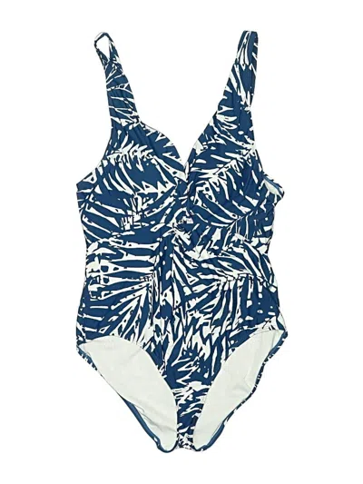 Pre-owned Anne Cole Bodysuit In Blue