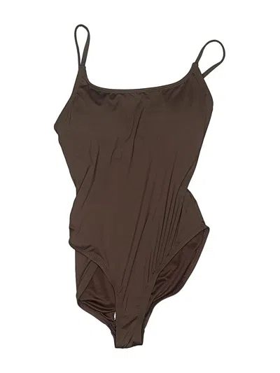 Pre-owned Anne Cole Bodysuit In Brown