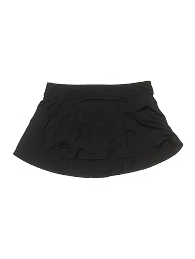 Pre-owned Anne Cole Casual Skirt In Black