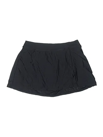 Pre-owned Anne Cole Casual Skirt In Black