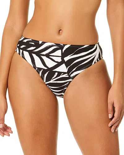 Anne Cole Clean Midrise Bottom In Black