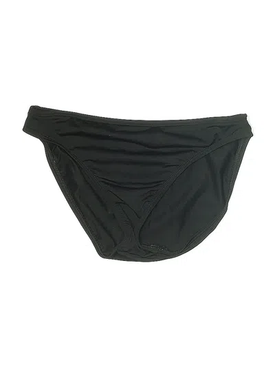 Pre-owned Anne Cole Collection Swimsuit Bottoms In Black