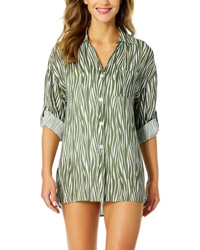Anne Cole Cover Up In Green