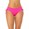 Anne Cole Live In Color Solid Side Tie Swim Bottom In Multi