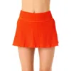 Anne Cole Live In Color Textured Skirted Swim Bottom In Orange