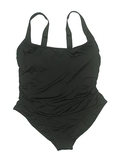 Pre-owned Anne Cole One Piece Swimsuit In Black
