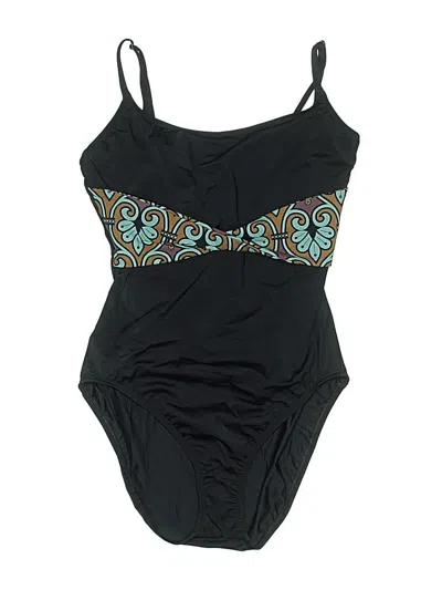 Pre-owned Anne Cole One Piece Swimsuit In Black