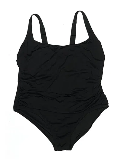 Pre-owned Anne Cole One Piece Swimsuit In Black