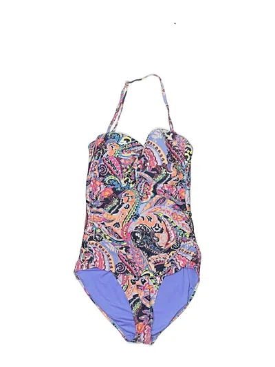 Pre-owned Anne Cole One Piece Swimsuit In Blue