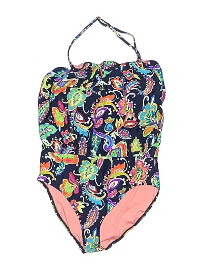 Pre-owned Anne Cole One Piece Swimsuit In Blue