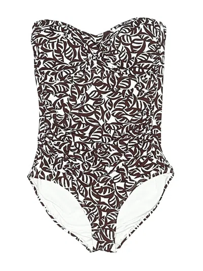 Pre-owned Anne Cole One Piece Swimsuit In Brown