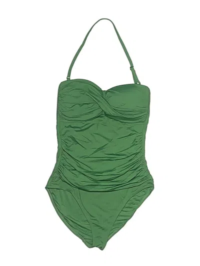 Pre-owned Anne Cole One Piece Swimsuit In Green