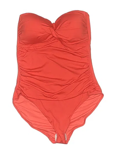 Anne Cole One Piece Swimsuit In Red