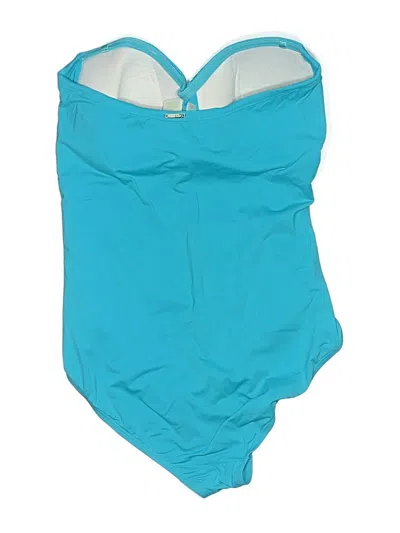 Pre-owned Anne Cole One Piece Swimsuit In Teal