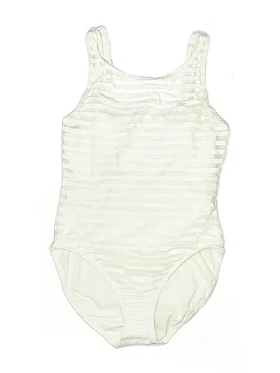 Pre-owned Anne Cole One Piece Swimsuit In White