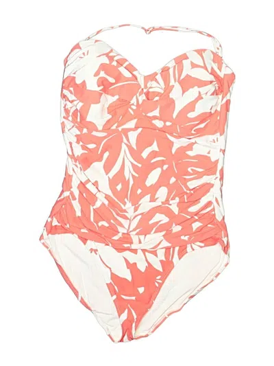 Pre-owned Anne Cole One Piece Swimsuit In White