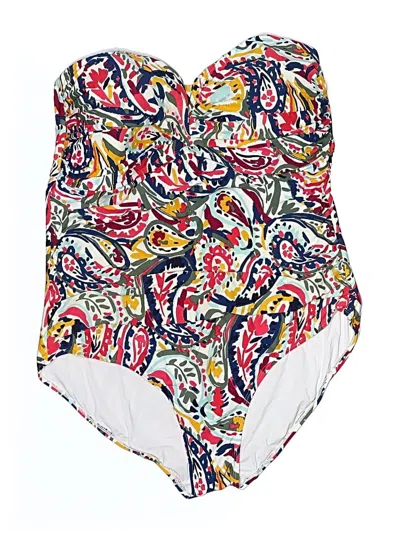 Pre-owned Anne Cole One Piece Swimsuit In White