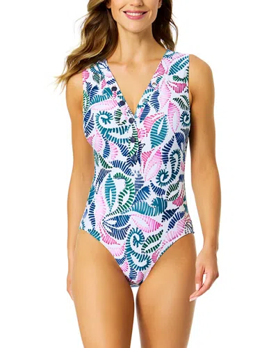 Anne Cole One-piece In Blue
