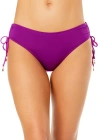 Anne Cole Side Tie Swim Bottom In Purple