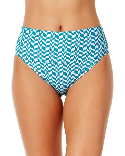 Anne Cole Soft Band High-waist Bottom In Black