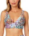 Anne Cole Soft Band Shirred Bralette