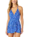 Anne Cole Surplice Maillot Skirted One-piece