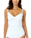 Anne Cole Surplice Underwire Ring Tankini