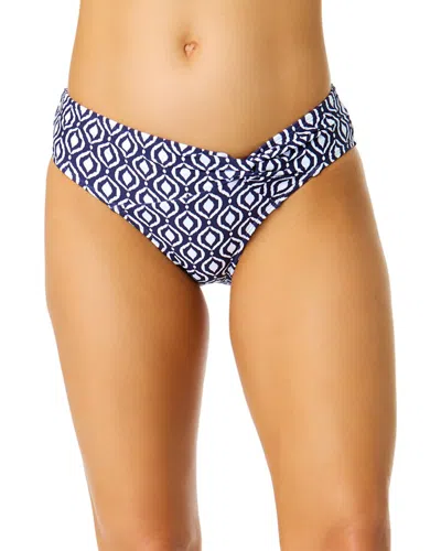 Anne Cole Swim Bottom In Blue