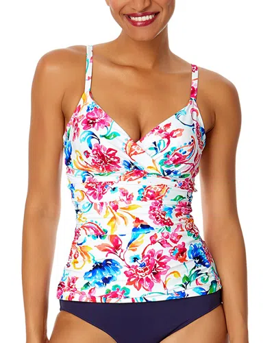 Anne Cole Swim Tankini In White