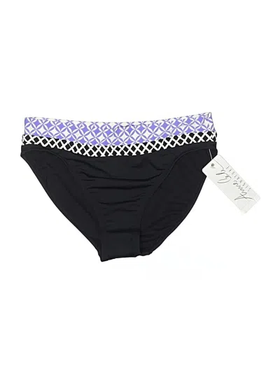 Pre-owned Anne Cole Swimsuit Bottoms In Black