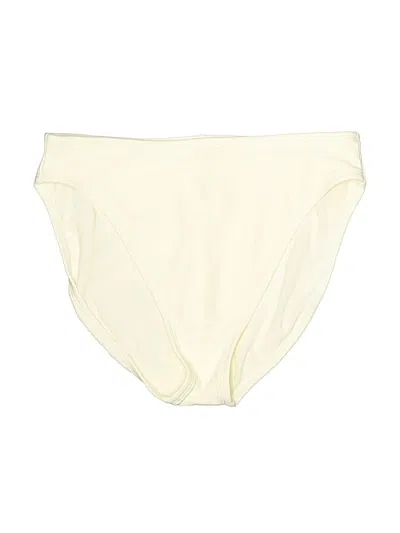 Pre-owned Anne Cole Swimsuit Bottoms In Ivory