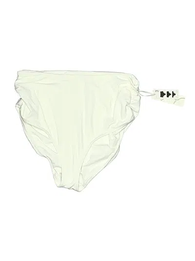 Pre-owned Anne Cole Swimsuit Bottoms In Ivory
