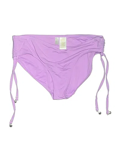 Pre-owned Anne Cole Swimsuit Bottoms In Purple