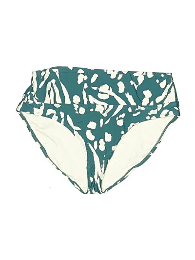 Pre-owned Anne Cole Swimsuit Bottoms In Teal