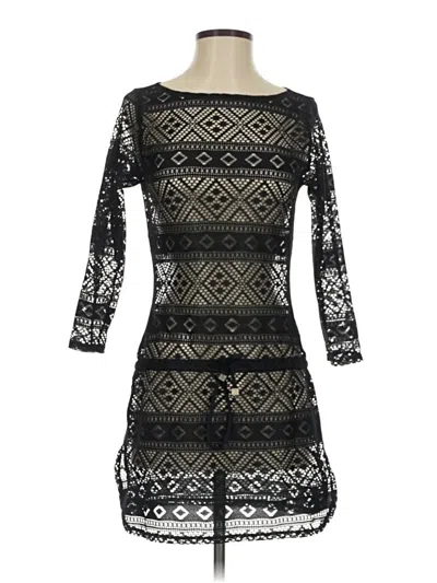 Pre-owned Anne Cole Swimsuit Cover Up In Black