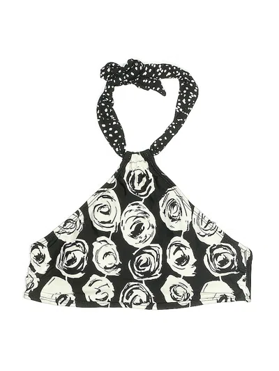 Pre-owned Anne Cole Swimsuit Top Black Swimwear