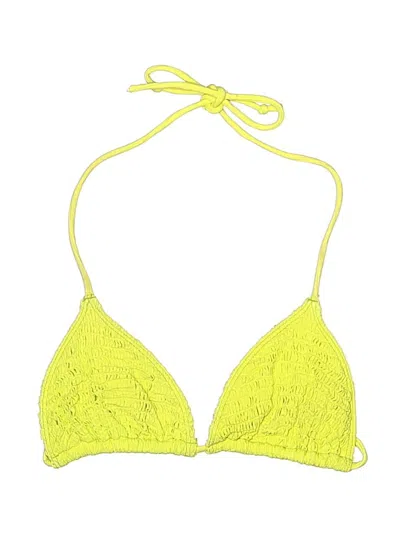 Pre-owned Anne Cole Swimsuit Top Green Swimwear
