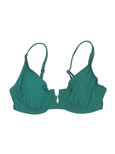 Anne Cole Swimsuit Top Green Swimwear