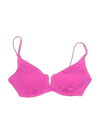 Pre-owned Anne Cole Swimsuit Top Pink Swimwear