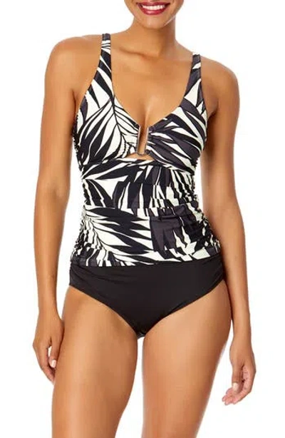 Anne Cole Two-piece Tankini Swimsuit