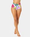 Anne Cole Women's Printed Shirred Swim Bottom In Multi