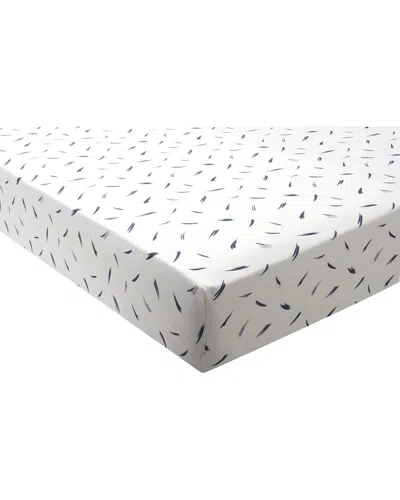 Anne De Solene Face A Face Fitted Sheet In White