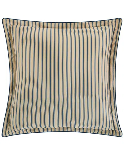 Anne De Solene Anne De Solène 300 Thread Count 4 Continents Euro Sham In Brown