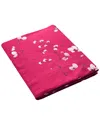 Anne De Solene Anne De Solène 300 Thread Count Minimaliste Organic Sateen Flat Sheet In Purple