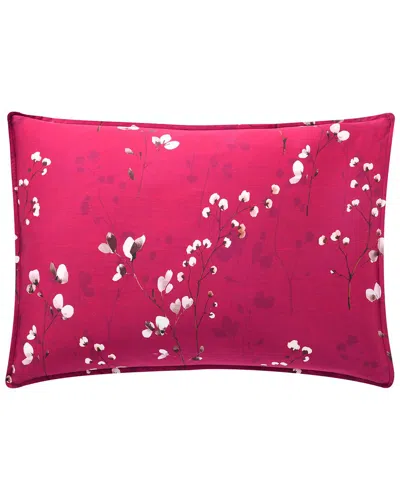 Anne De Solene Anne De Solène 300 Thread Count Minimaliste Organic Sateen Reversible Sham In Purple